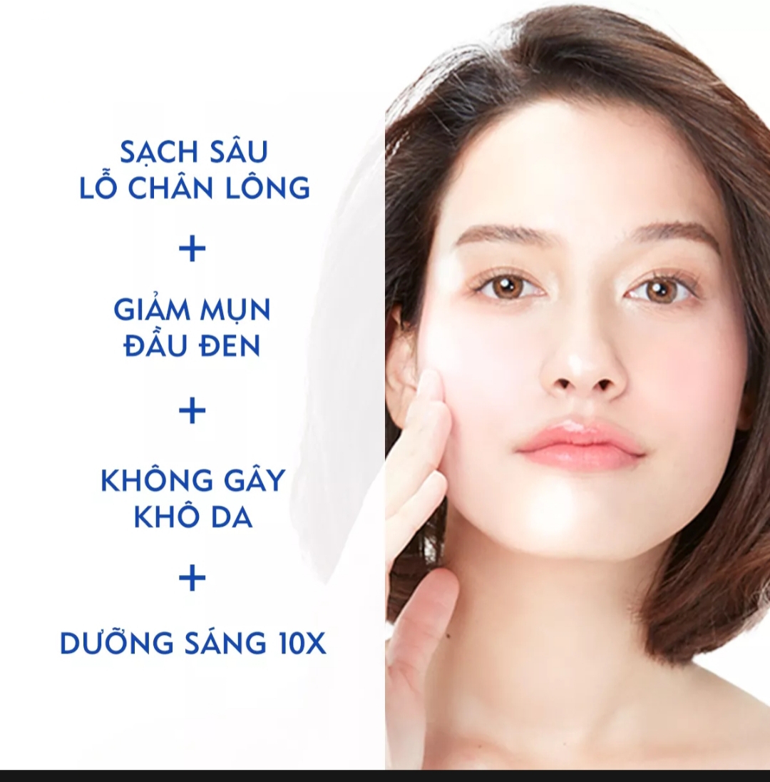 Sữa rửa mặt NIVEA Pearl White giúp trắng da ngọc trai (100g)
