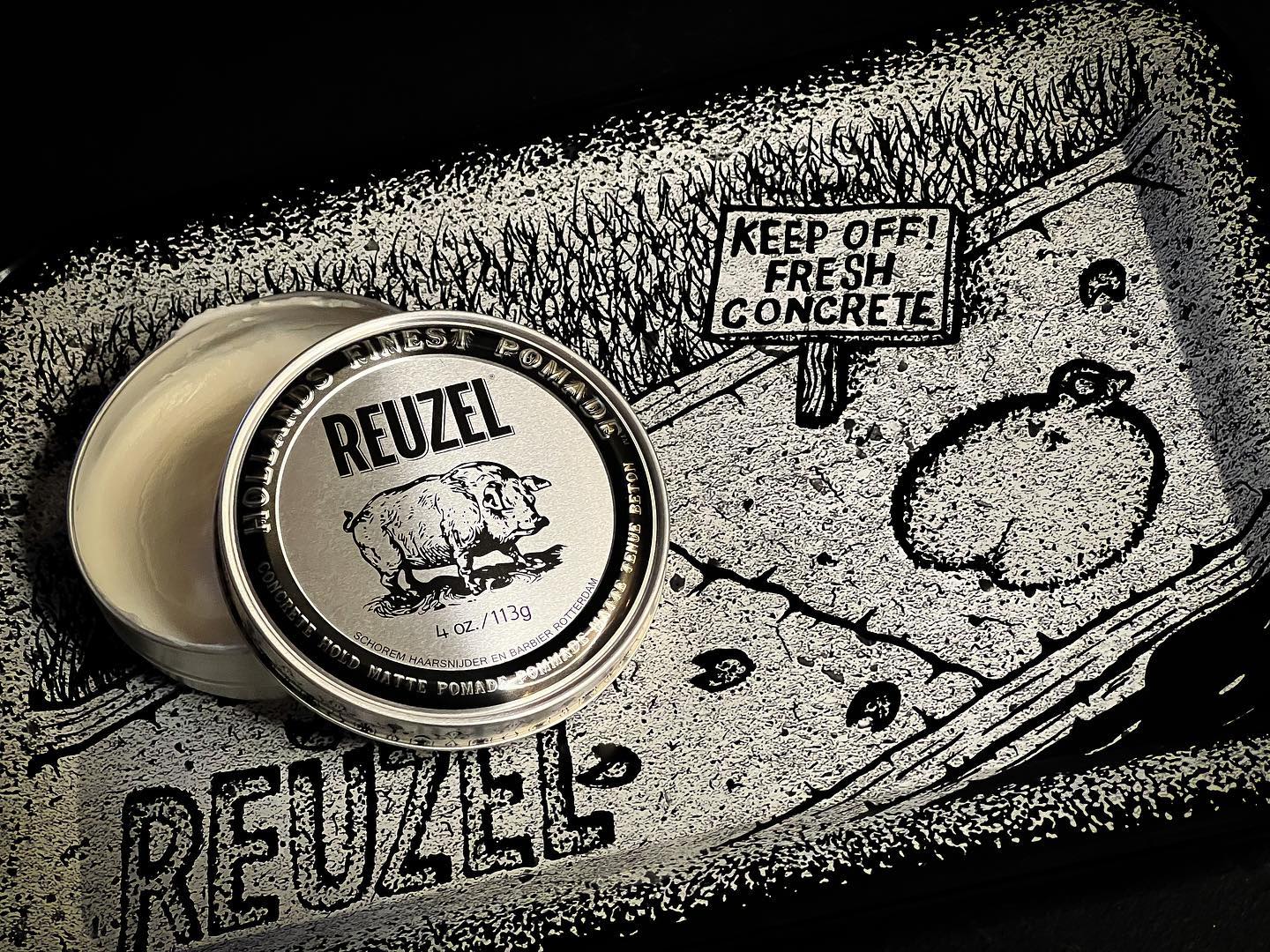 POMADE VUỐT TÓC REUZEL CONCRETE HOLD MATTE