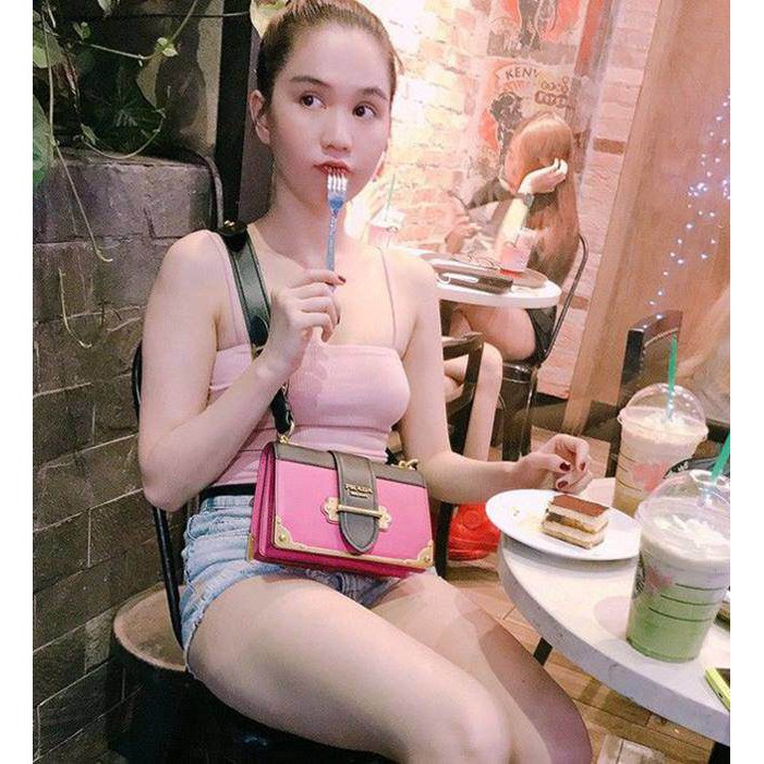 Áo 2 Dây Sợi Bún Chất Cotton Mát Lịm
