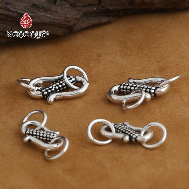 [HCM]Móc khóa chữ S bạc liên kết vòng tay dây chuỗi  - Ngọc Qúy Gemstones