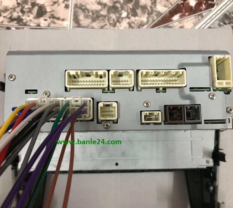 Bộ cáp CD Toyota dành cho độ âm thanh ô tô