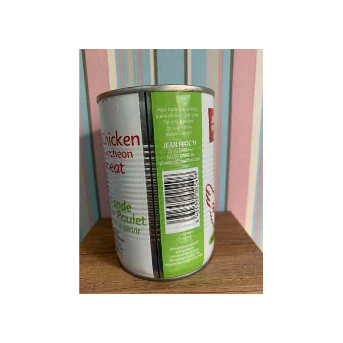 Patê thịt gà xay - Chicken Luncheon Meat 400g Pháp