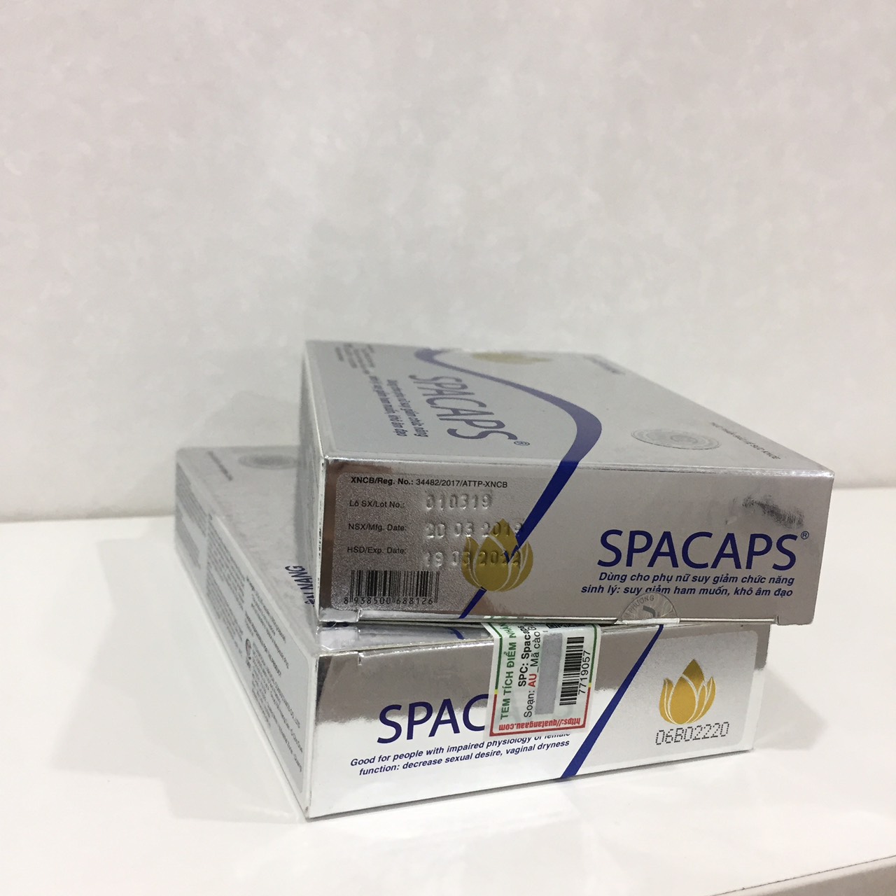 Spacaps - Tăng cường sinh lý nữ
