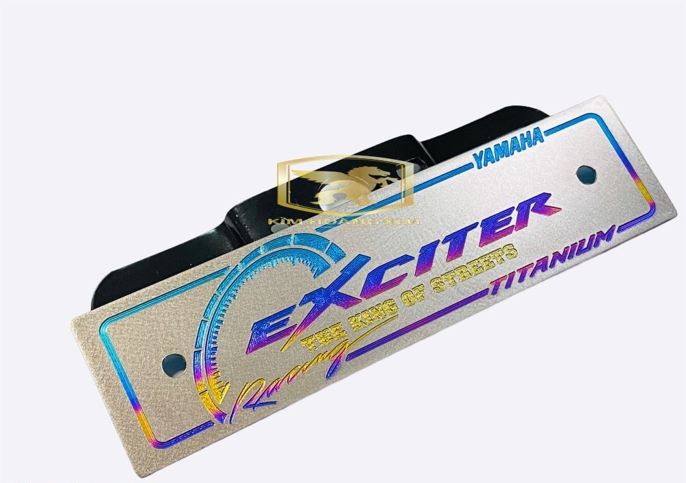 Bảng tên TITANIUM điện phân dành cho Exciter (100% TITAN)