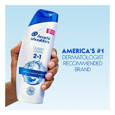 Dầu gội Head & Shoulders Classic Clean 2in1 Mỹ 700ml
