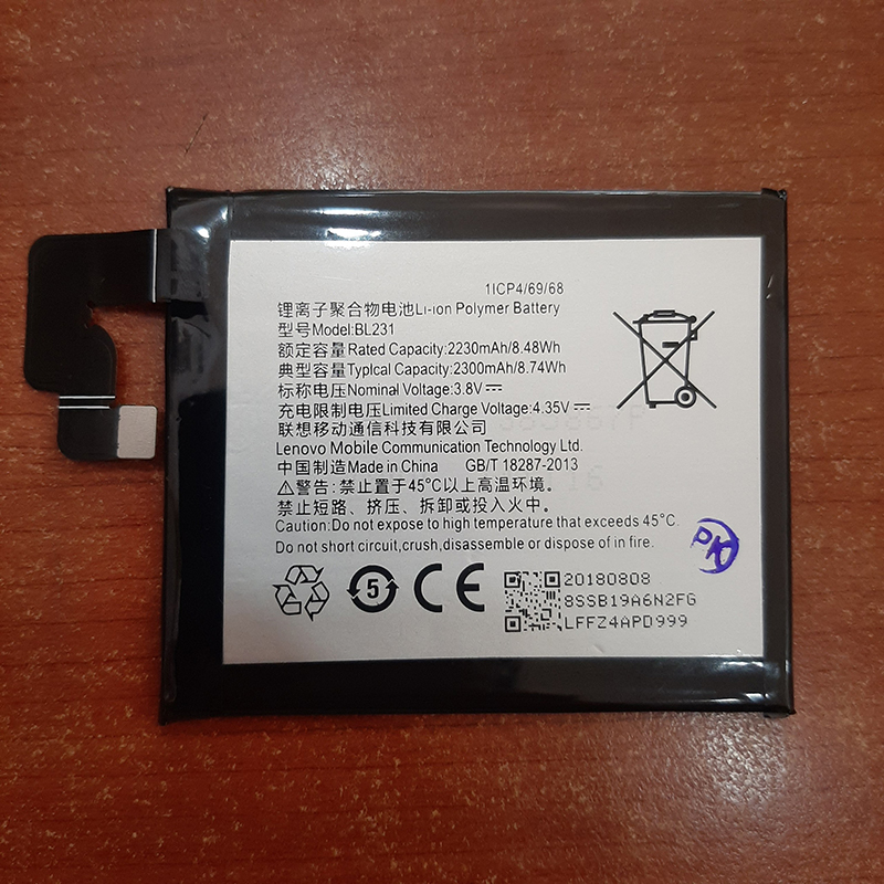 Pin lenovo vibe x2 s90 s90e s90t s90u bl231
