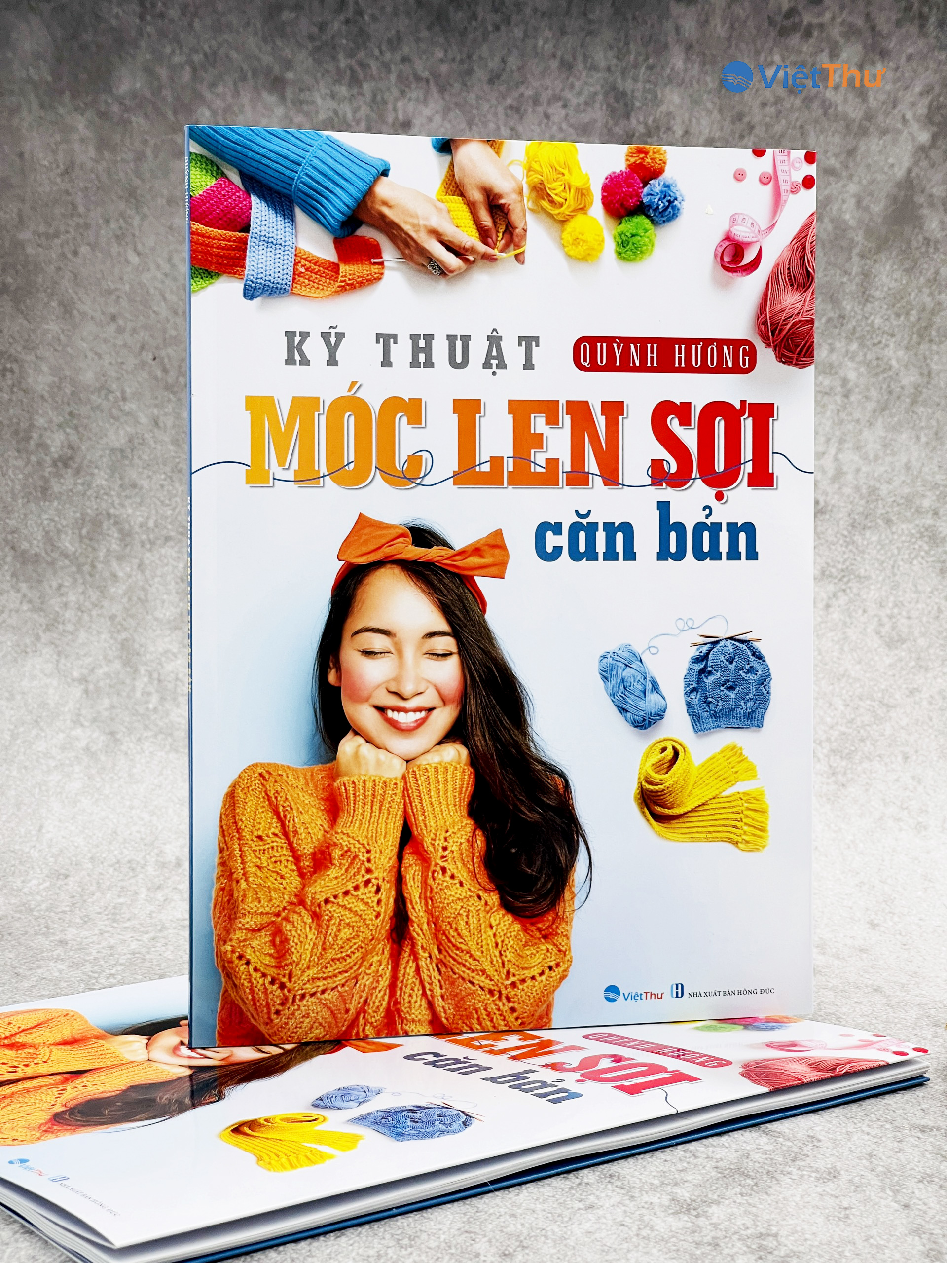 Sách - Kỹ Thuật Móc Len Sợi Cơ Bản (Quỳnh Hương)(VT)
