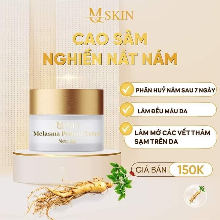 [HÓT CHÍNH HÃNG] COMBO KEM FACE CỐT NÁM SÂM VÀNG MQ SKIN