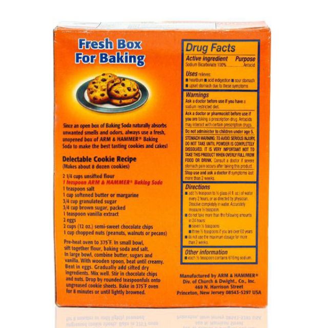 Banking Soda, muối nở (454g)
