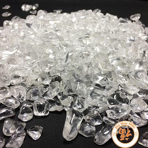 [HCM]Đá Vụn Phong Thủy Thạch Anh Trắng Lớn