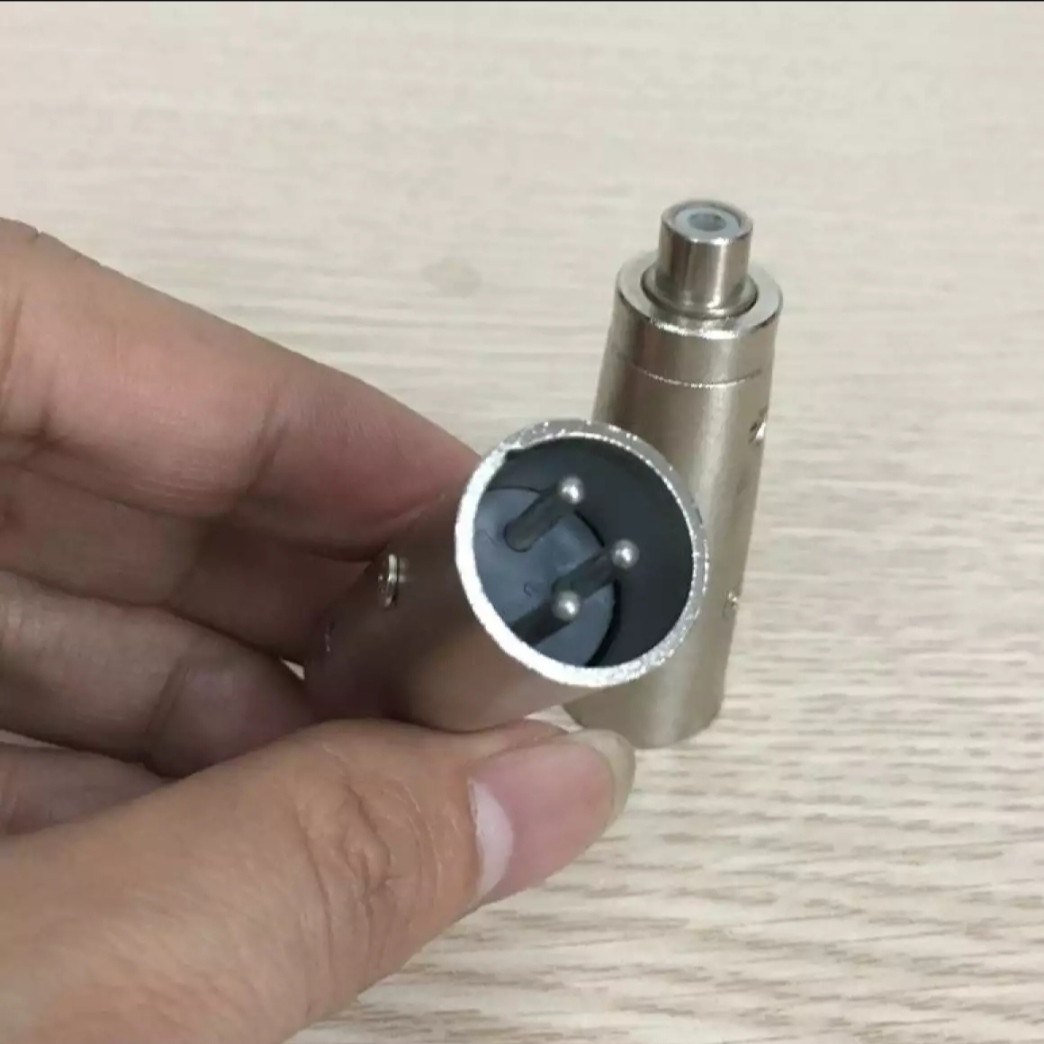 Com bo 2 Jack chuyển Canon đực ra bông sen cái