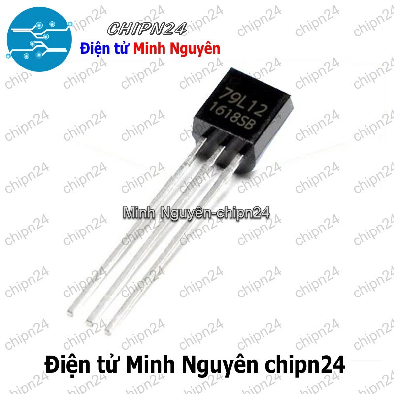[4 con] (DIP) IC 79L12 TO-92 (Chân Cắm) (7912 -12V 100mA) - HH007003