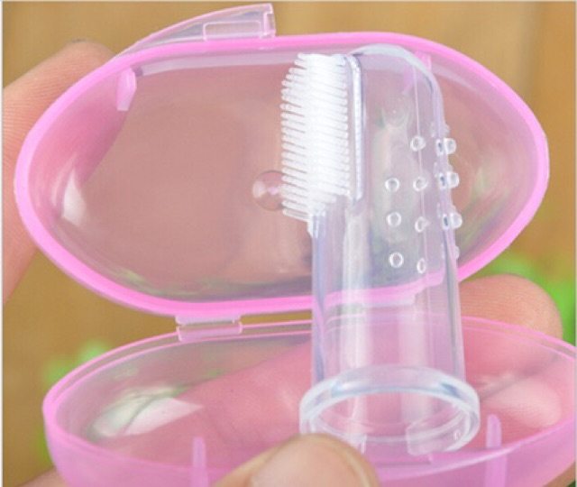 Tưa lưỡi Silicon mềm làm sạch cho bé - B3