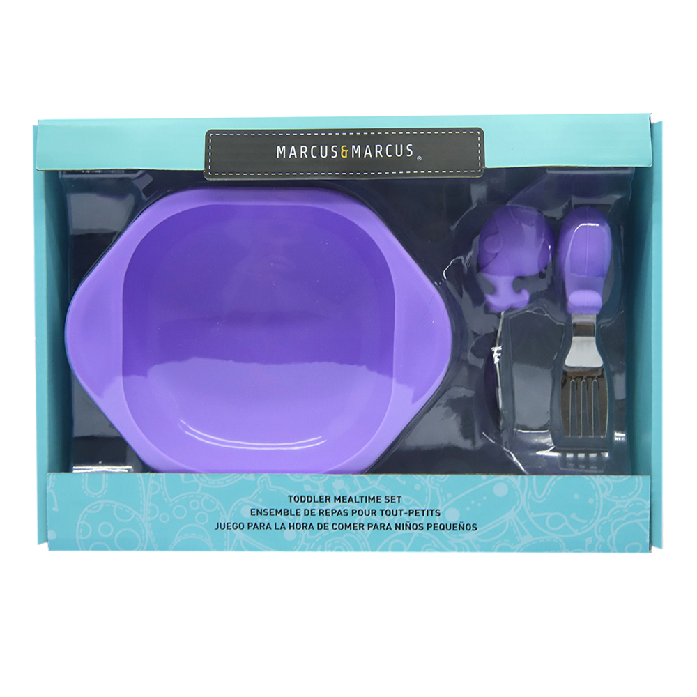 Bộ đồ dùng ăn dặm Toddler Marcus & Marcus, cho bé từ 18 tháng - Willo