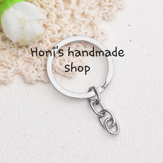 2 Móc Khóa Màu Bạc Vàng