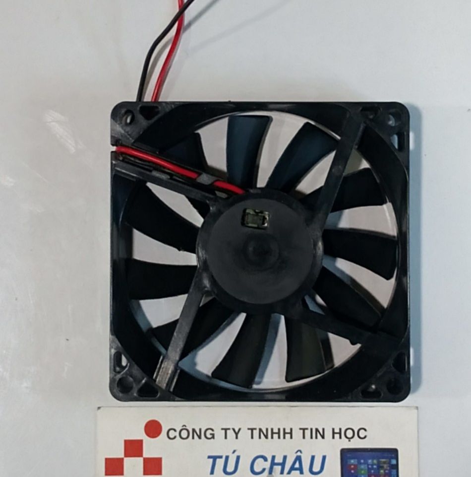 Quạt tản nhiệt fan: 8cm x 8cm x 1.5cm - điện áp dc 12v