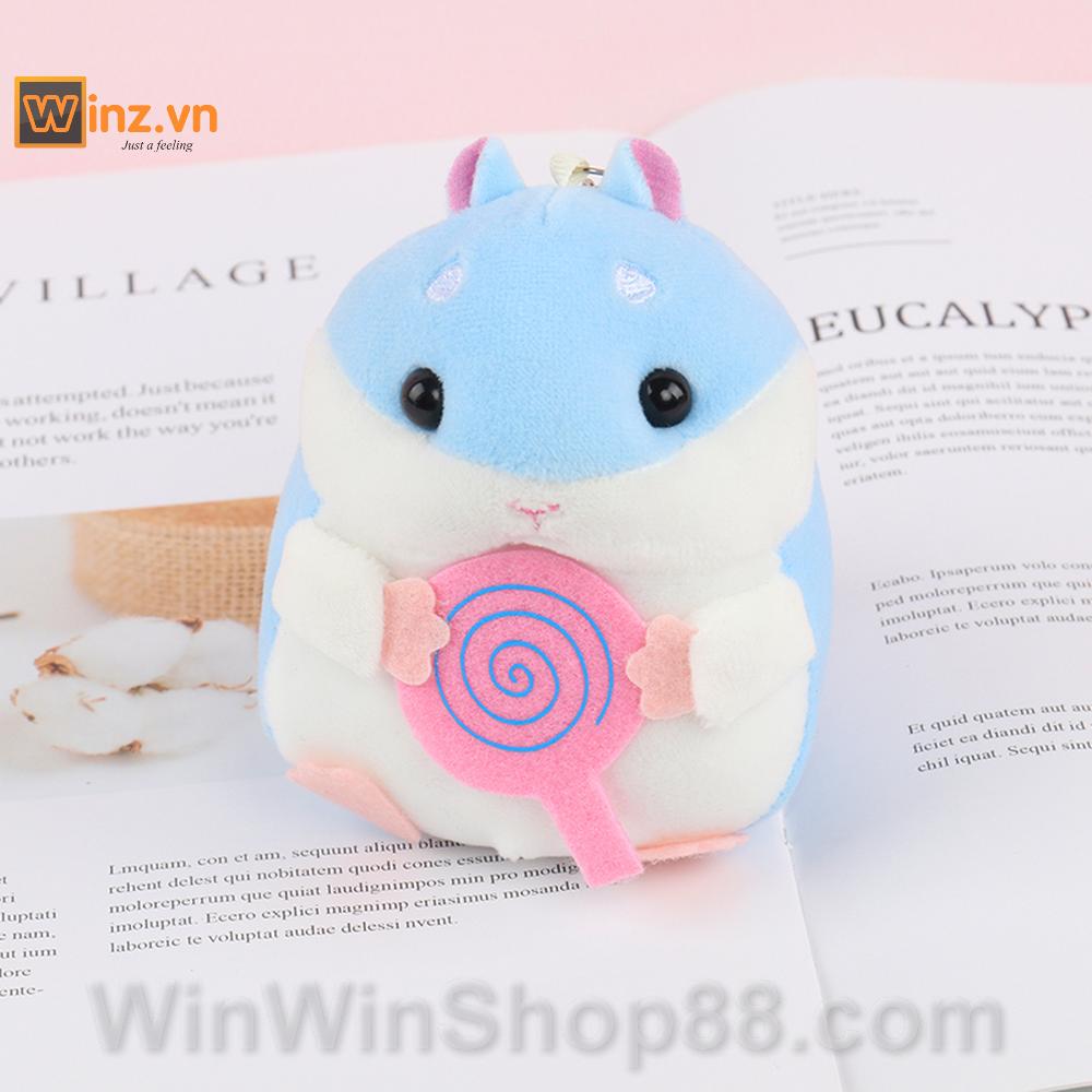 [FREESHIP MAX 15K][HCM]Combo 2 Móc khóa gấu bông Hamster V.2