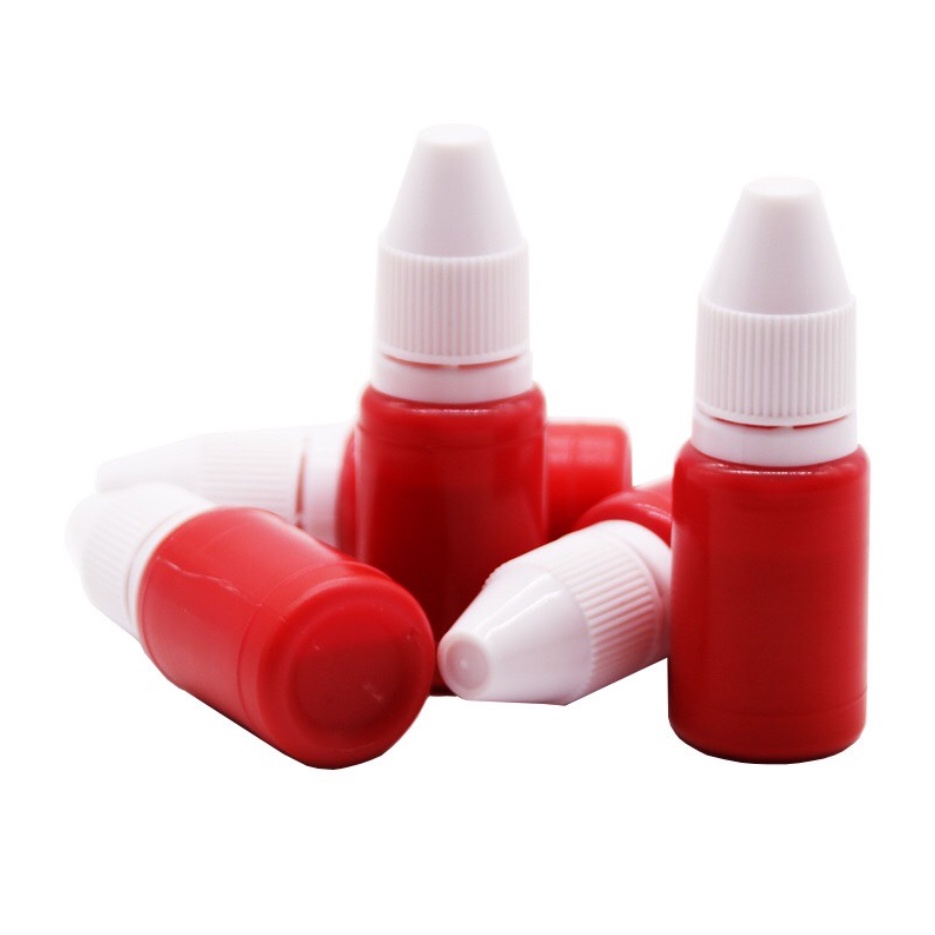 Lọ mực dấu đỏ 10ml dùng cho con dấu