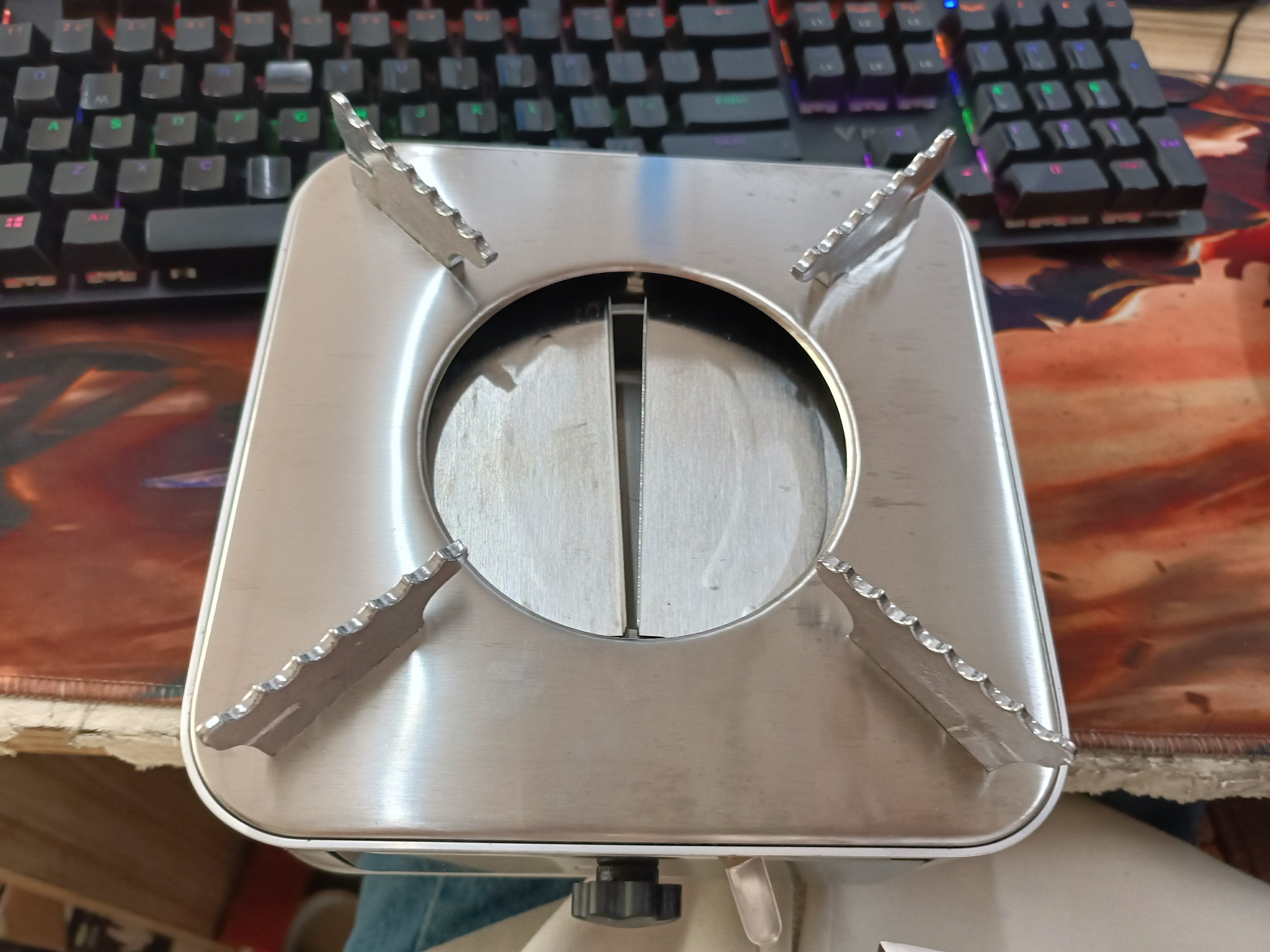 Bếp cồn chịu nhiệt inox