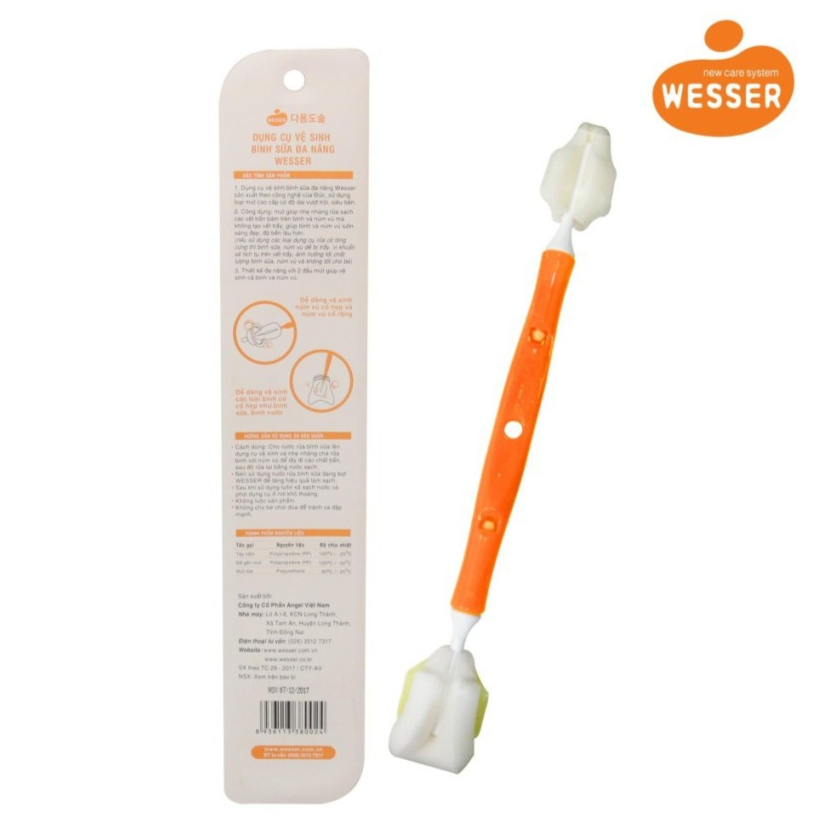 Cọ bình sữa đa năng Wesser