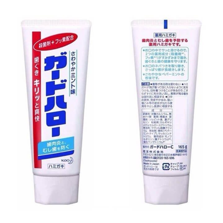 Kem đánh răng nhập khẩu bạc hà the mát - tuýp