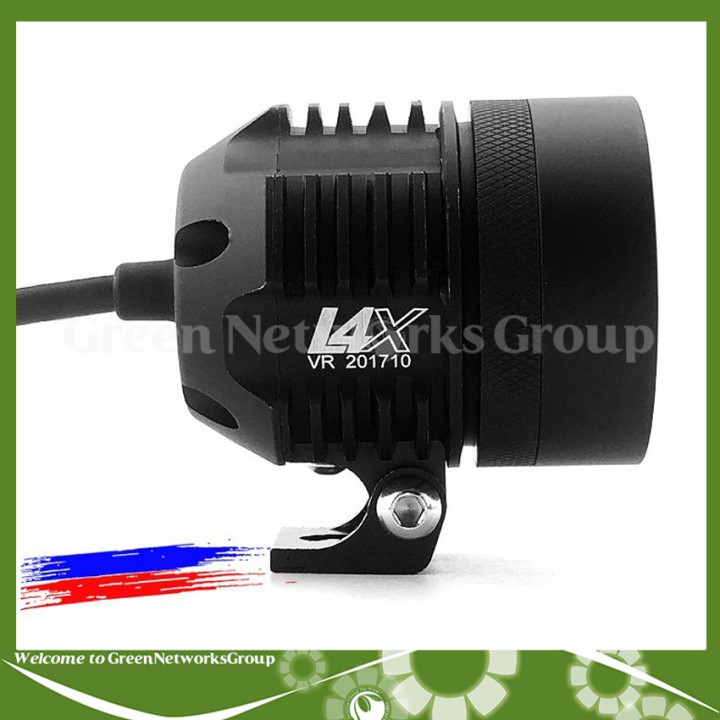 Đèn pha led trợ sáng L4X ánh sáng trắng GreenNetworks (full phụ kiện)