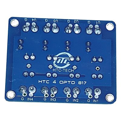 Mạch ra chân Opto Cách Ly 4 Kênh PC817 HTC