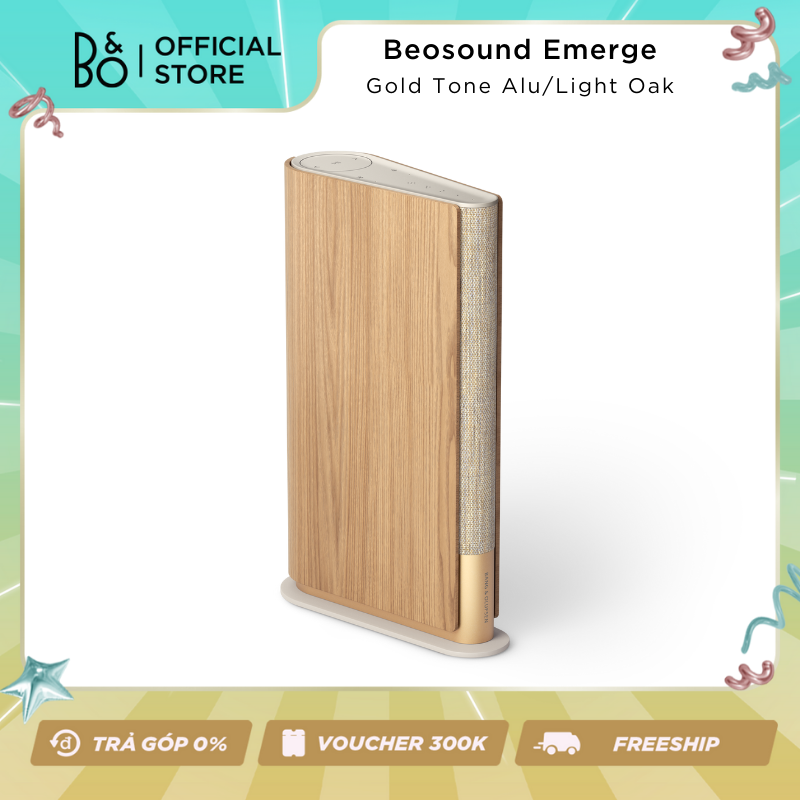 Beosound Emerge - Loa nội thất B&O không dây kết nối Wi-Fi