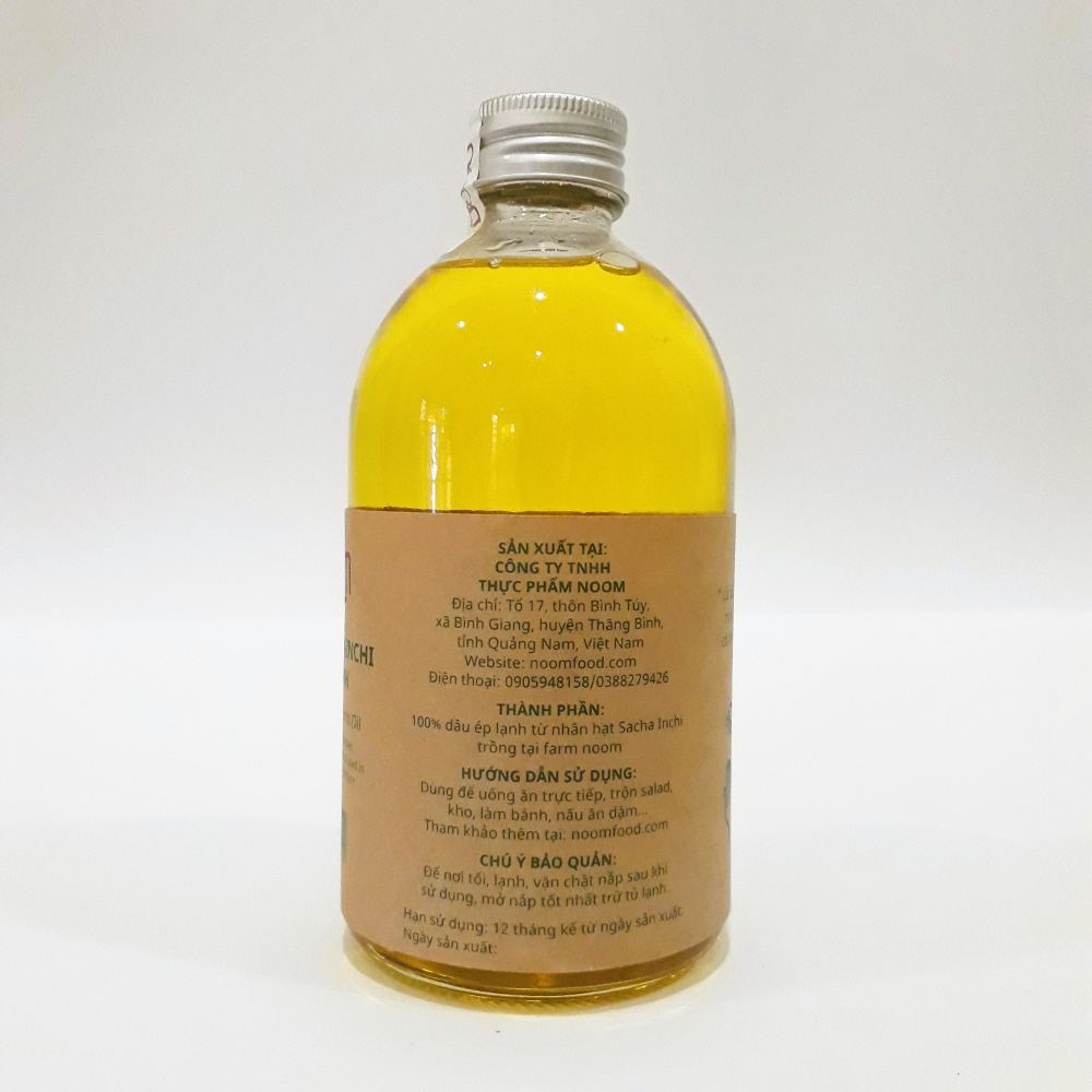 Dầu Sacha Inchi (Sachi) ép lạnh (100 ml & 350 ml) - NOOM