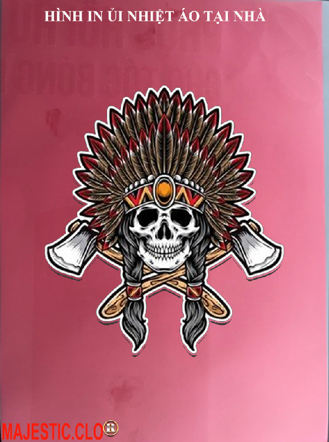 LOGO STICKER OLD SKULL