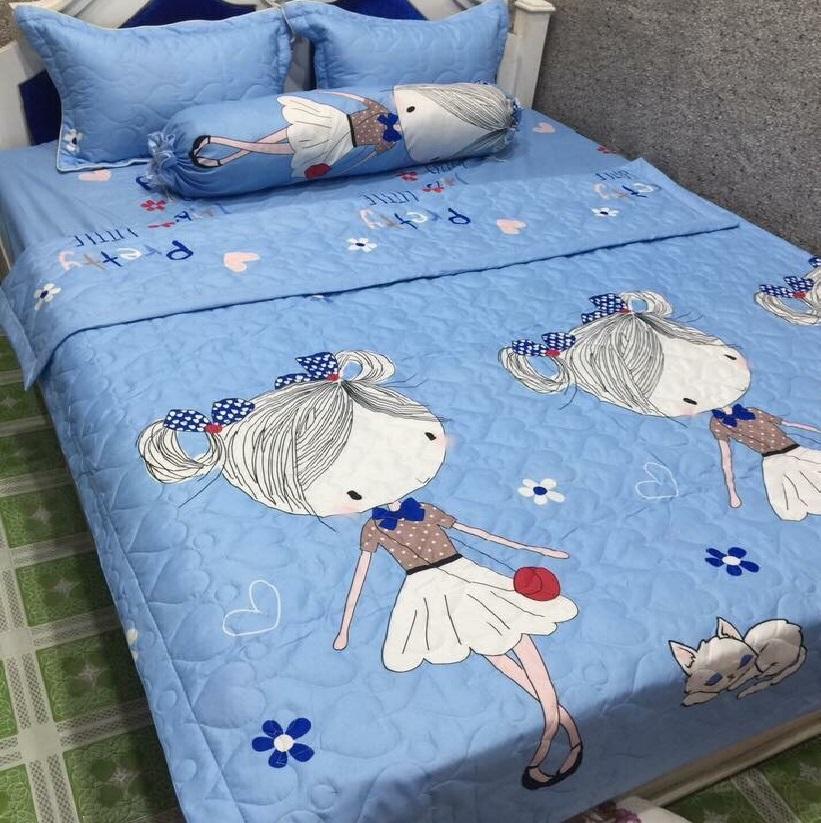 [HCM]bộ chăn mền cotton - bộ chăn mền cotton