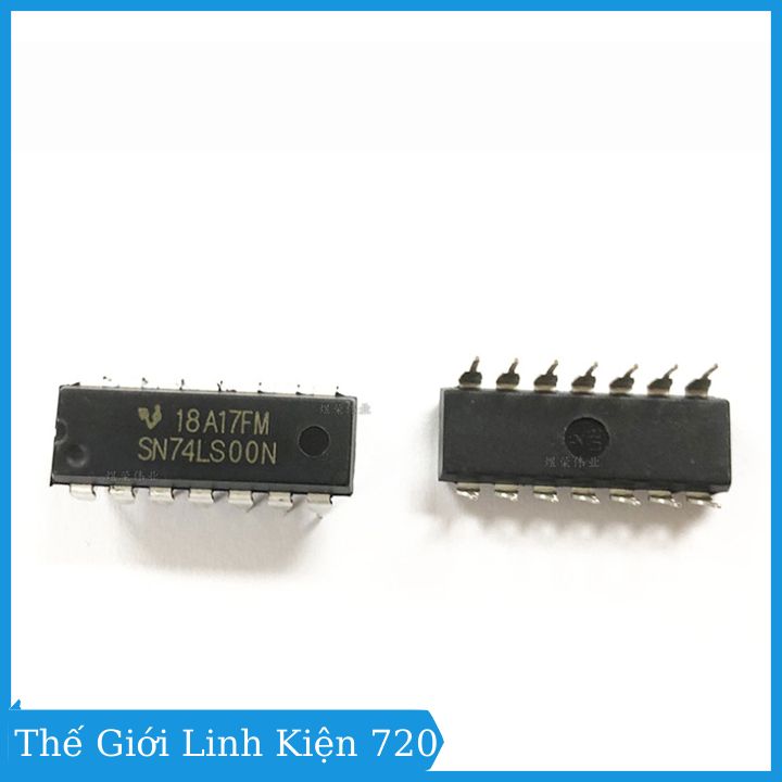 Chíp 74LS00 Quad 2-input NAND Gate DIP14
