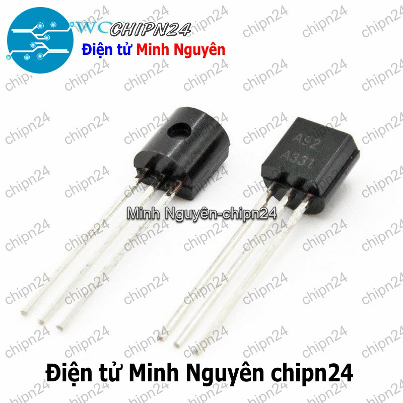 [10 con] (KT1) Transistor KSP92 TO-92 PNP 500mA 300V (MPSA92 A92) - HH001497