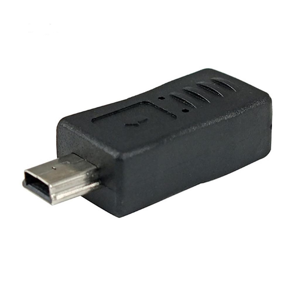 Micro USB to Mini USB Adapter - Mini USB to Micro USB Adapter Left and Right Angles