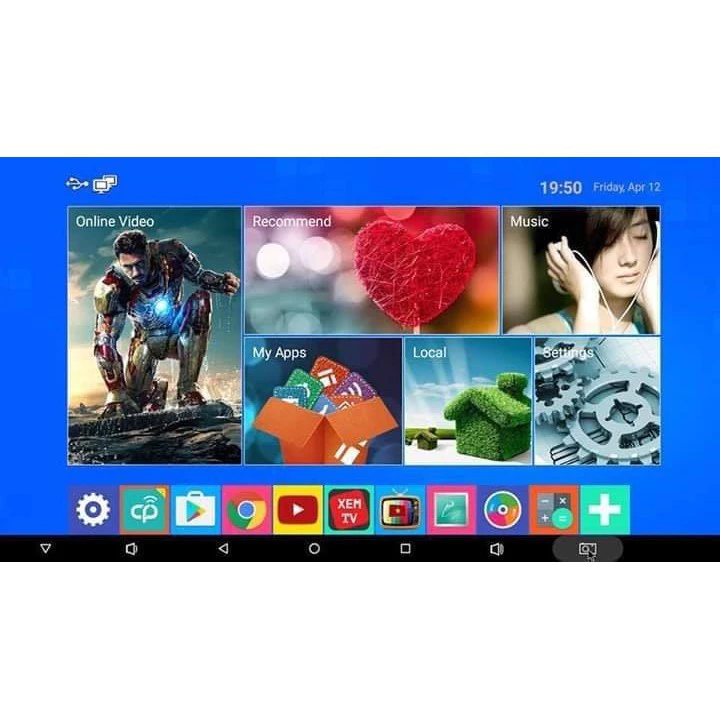 Tivi Box 16+256GB MXQ Pro 4K 5G Tiếng Việt Biến TV thường thành Smart TV xem Youtube hát Karaoke