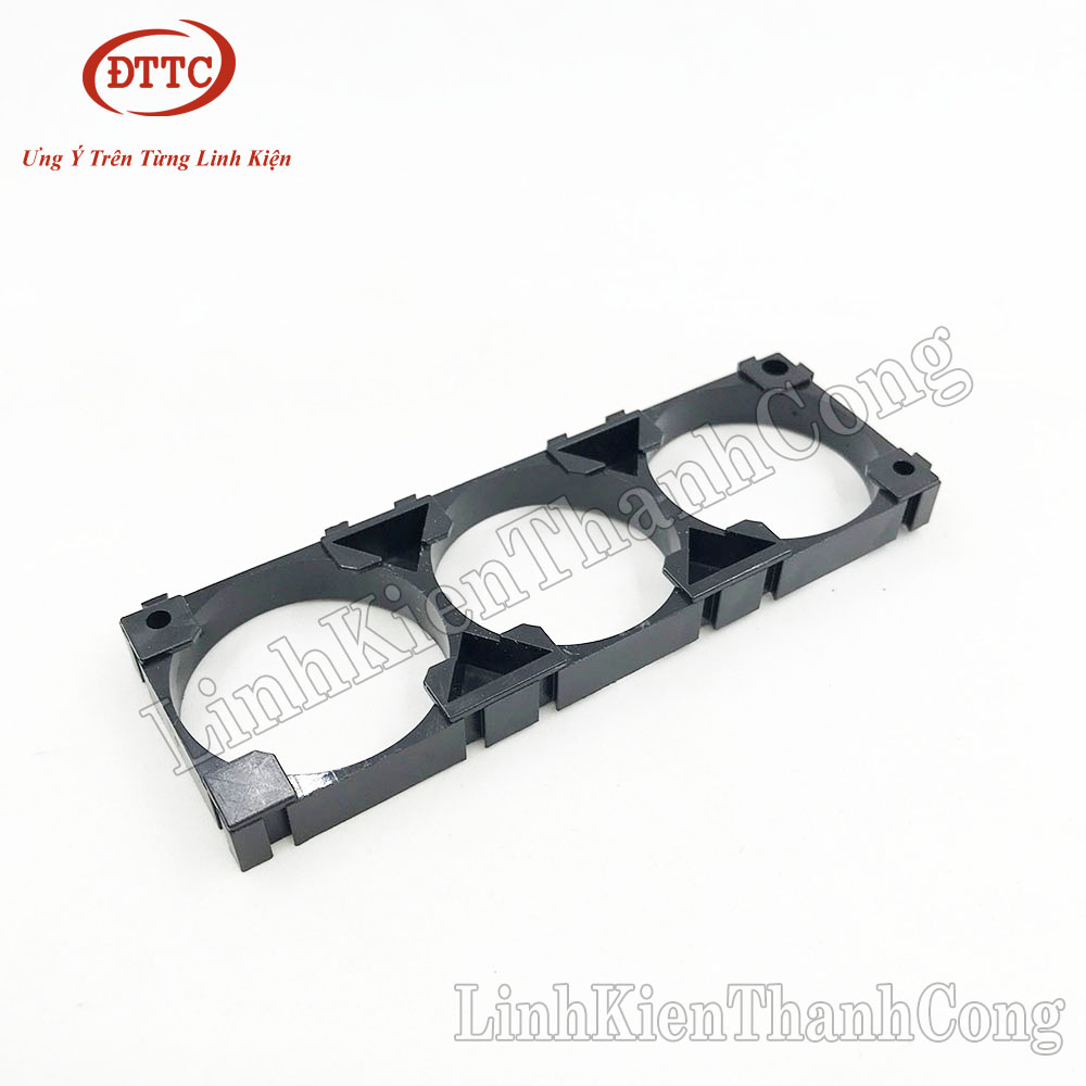 Khung giữ pin 32650 2P 3P 2 lỗ 3 lỗ