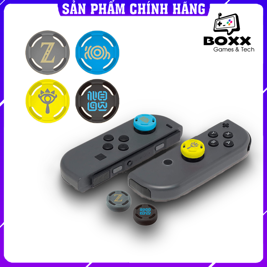 Núm bọc analog Joycon cho Nintendo Switch Nintendo Switch Lite set 4 núm chính hãng Hori