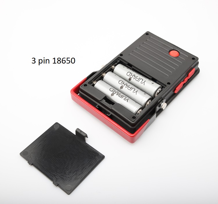 Đèn led siêu sáng sạc điện 30w W813 ( TẶNG KÈM 3 PIN 2600mAh, GIÁ ĐỠ TIỆN LỢI )