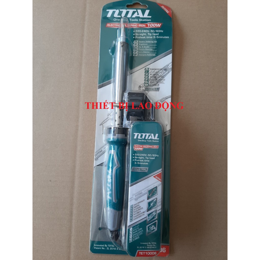 100w mỏ hàn chì total- tet10006