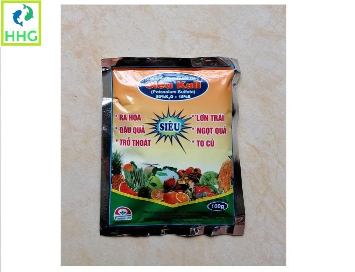 5 GÓI PHÂN BÓN CAO CẤP HÒA TAN SIÊU KALI 100G