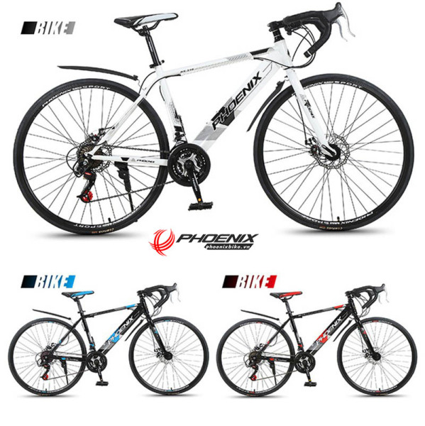 Mua [Phoenixbike.vn] Xe đạp đua Phoenix T100 vành căm, vành đúc 2022