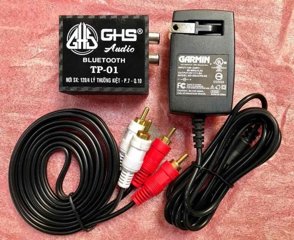 Bộ thu bluetooth ghs tp-01, kết nối điện thoại và dàn âm thanh bluetooth 4.0, xa 30 mét