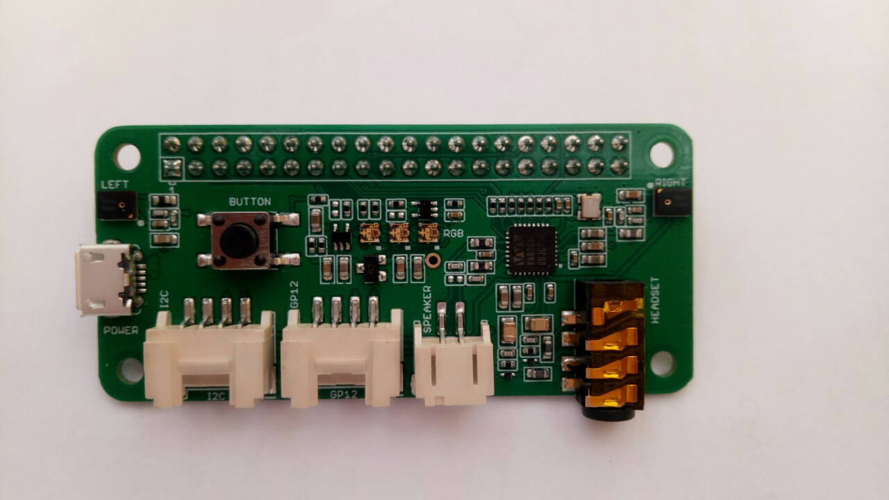 Bo Mạch Pi HAT Raspberry Pi Seeed ReSpeaker 2