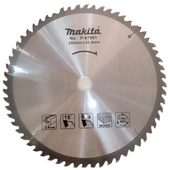 Lưỡi cưa gỗ MKT 60 răng D250