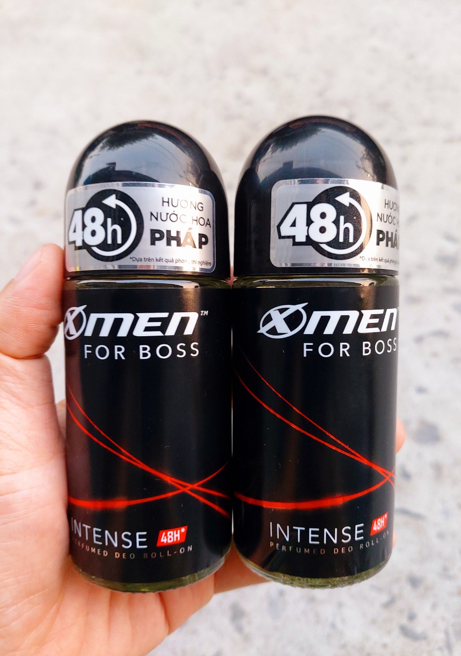 COMBO 02 CHAI LĂN KHỬ MÙI XMEN BOSS ĐỎ (INTENSE) 50ML
