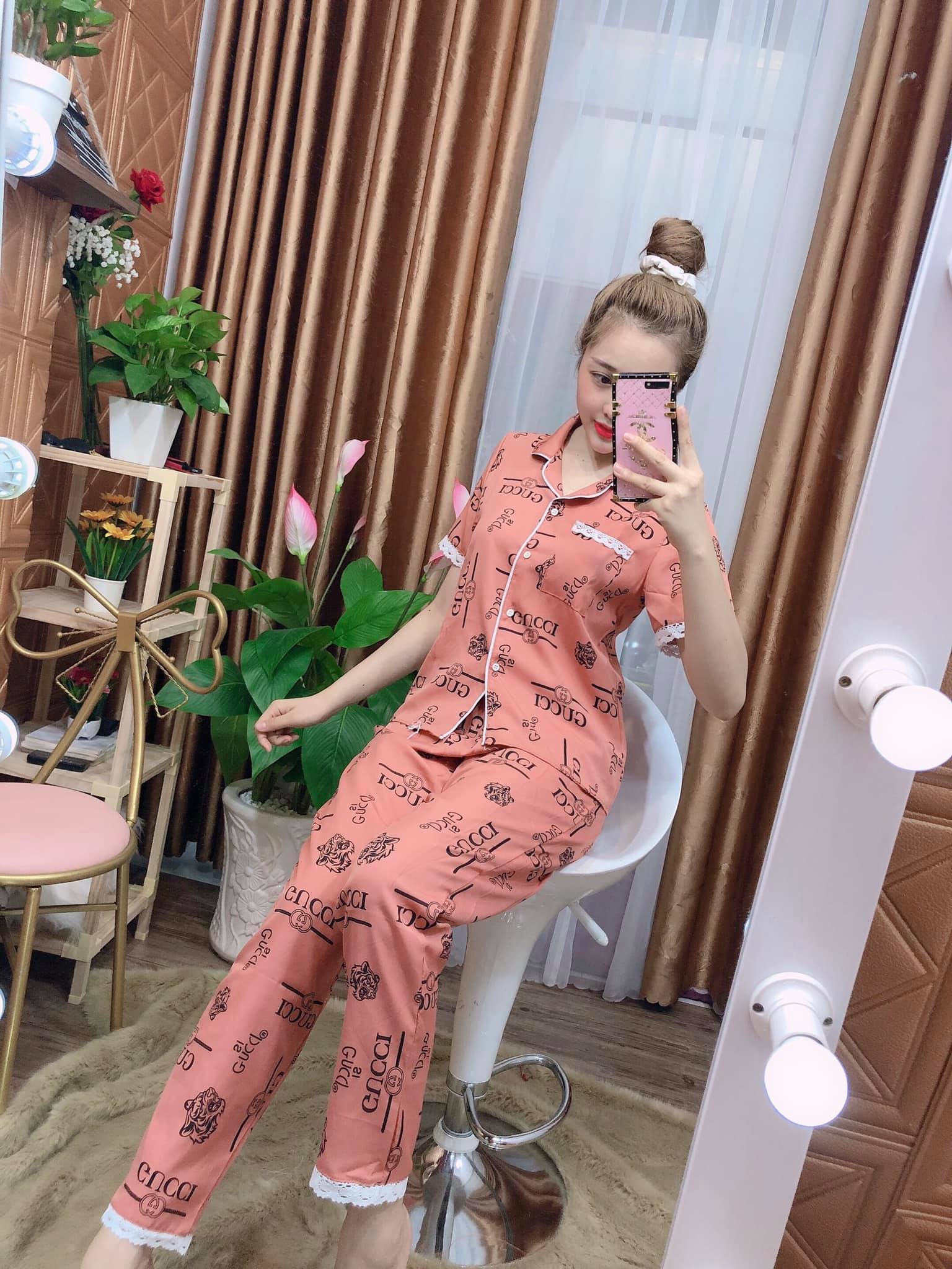 ĐỒ BỘ PIJAMA KATE LỤA PHỐI REN VIỀN