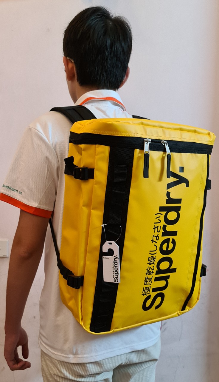 Balo chống nước Superdry box