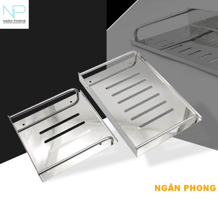 [HCM]KỆ PHÒNG TẮM INOX 201-SÓ 2