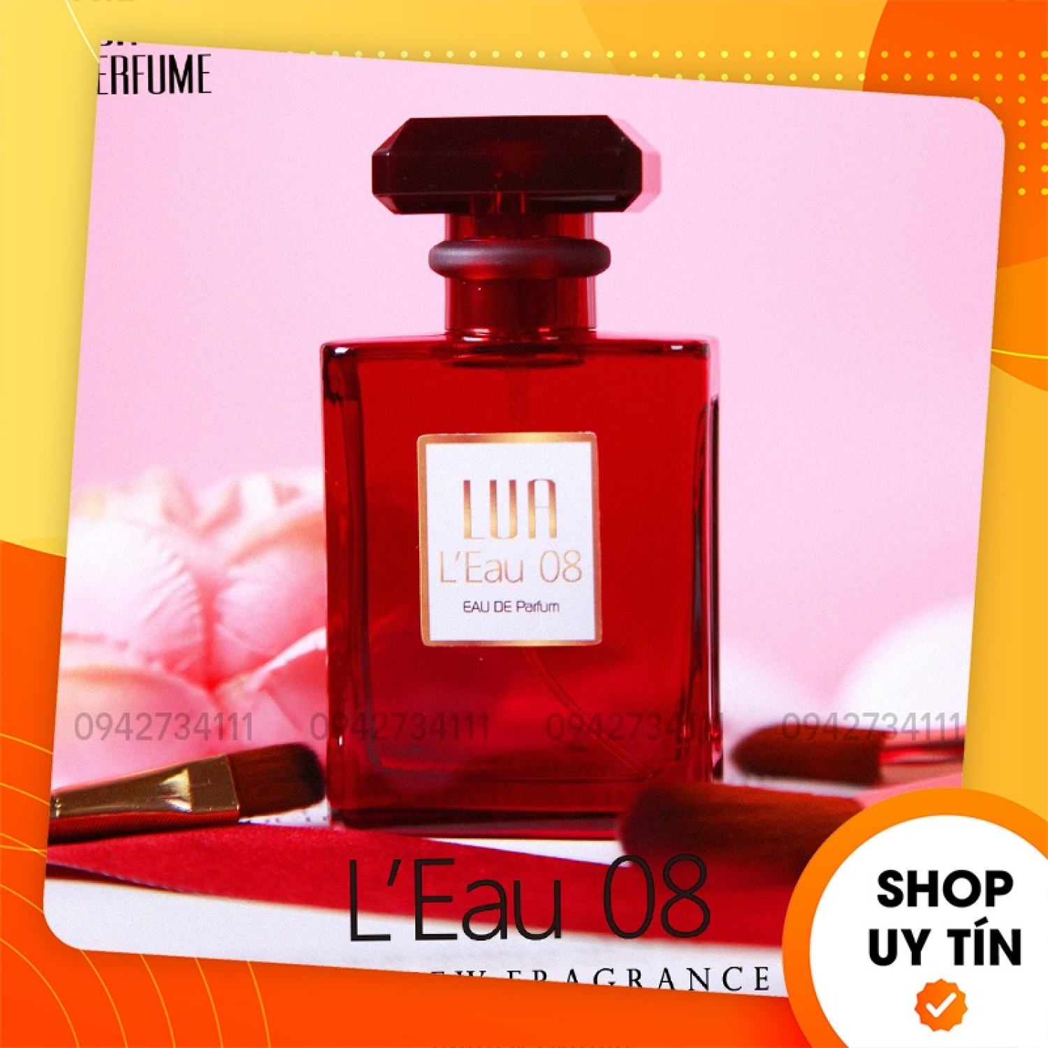 [Chính hãng] Nước hoa nữ LEAU 08 nồng nàng quyến rũ Lua Perfume