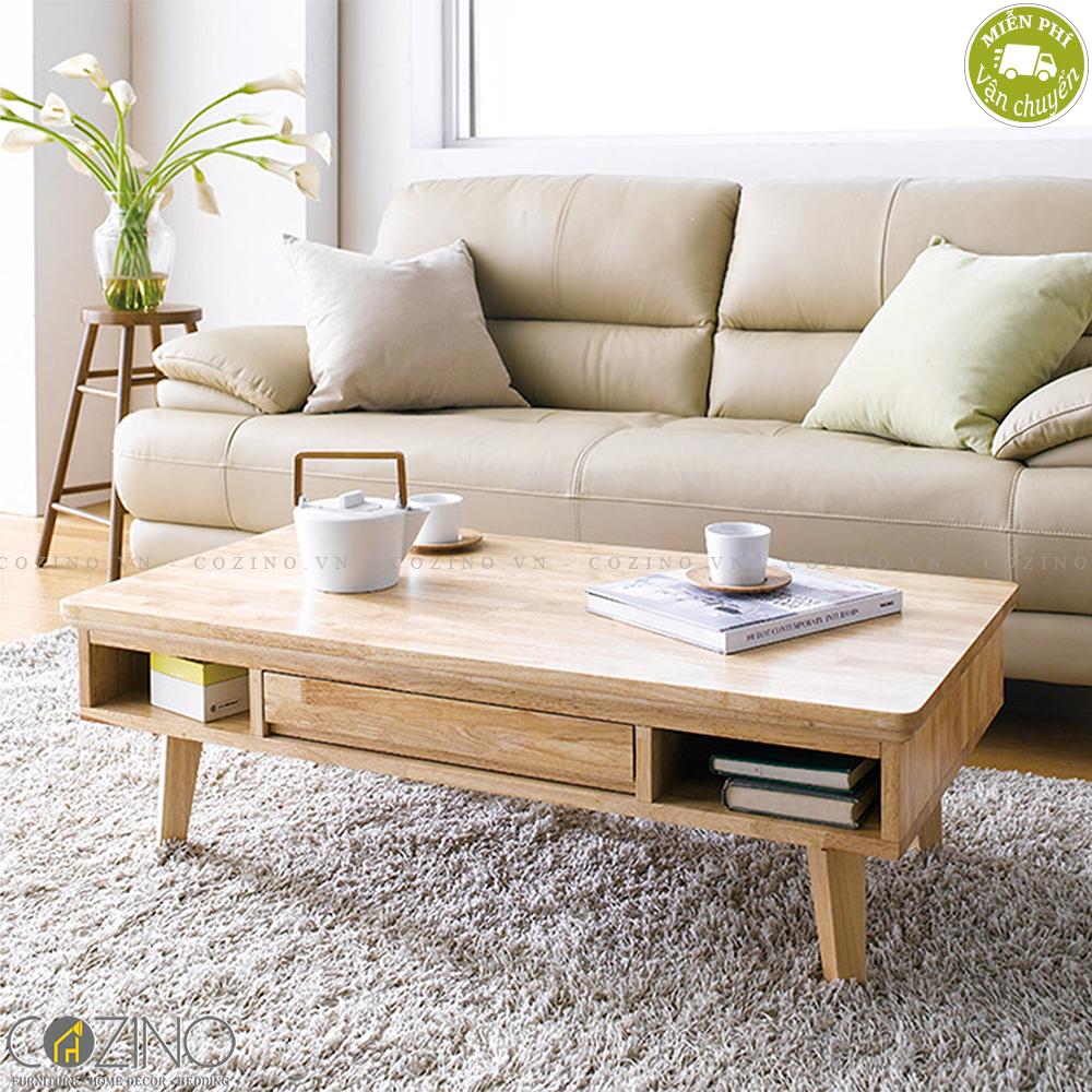 Bàn sofa Ixora gỗ tự nhiên